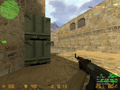 Half-Life: Counter-Strike - Прострелы на карте de_dust 2